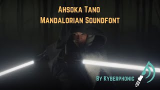 Ahsoka Tano Mandalorian Lightsaber Soundfont [upl. by Nilrem]