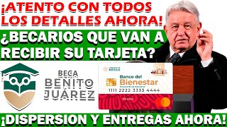 🤔💳¿LOS BECARIOS VAN A RECIBIR SU TARJETA DEL BIENESTAR EN ESTE MES🤔💳 [upl. by Oimetra722]