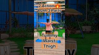 🔥Burn🔥your tummy Waist amp thighs flat Tummy excersise  waistworkout thighworkout yoginimahi [upl. by Latty993]