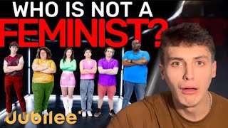 5 Feminists vs 1 Fake [upl. by Nolyat]