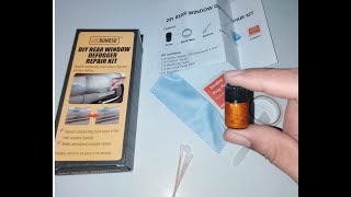 DIY  Rear Windshield DefoggerDefroster Repair Kit [upl. by Pacifica]