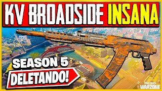 ATUALIZADO KV BROADSIDE TÁ DESTRUINDO NA SEASON 5 WARZONE 2 MELHOR CLASSE KV BROADSIDE WARZONE 2 [upl. by Esma]