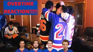 Rangers Fan Reaction  Rangers 4 Islanders 3 OT Reaction [upl. by Radferd]