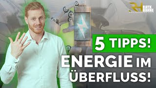 Energie tanken  5 Gesundheitstipps für Unternehmer [upl. by Meadow]