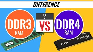 What is the between difference DDR3 vs DDR4 RAM [upl. by Ahseat]