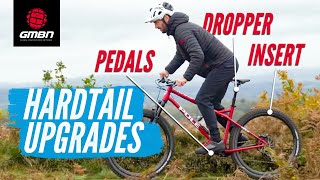 5 Of The Best Upgrades You Can Make To Your Hardtail  Beginner MTB Tips [upl. by Auqenwahs723]