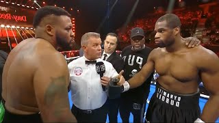 Jarrell Miller USA vs Daniel Dubois England  KNOCKOUT BOXING fight HD [upl. by Yrocaj]