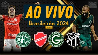 Guarani x Vila Nova e Goiás x Ceará  AO VIVO  Brasileirão Série B [upl. by Aillemac]