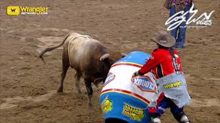 Freestyle Bullfighting  San Antonio Stock Show and Rodeo [upl. by Zsamot]