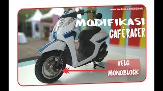 Modifikasi Honda Genio 110 Cafe Race Bali [upl. by Adabel223]