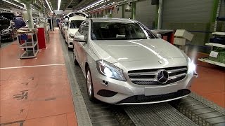 MercedesBenz AClass Production at the Rastatt plant [upl. by Evelunn]