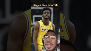 Bronnie got drafted  explore funny foryou nba bronnyjames viral [upl. by Eojyllib]