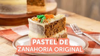 Pastel de zanahoria original  Recetas kiwilimón [upl. by Kenleigh]