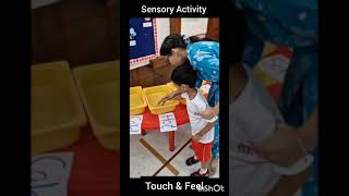 Sensory Activity for kids kidslearningisfunwithus [upl. by Airalednac]