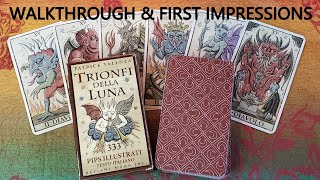 Trionfi Della Luna Illustrated Pips Italian Text  Walkthrough and First Impressions [upl. by Ivets]