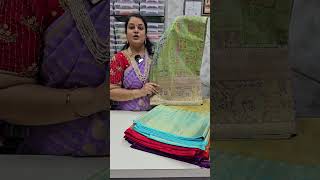 Kanchi Pattu Bridal Sarees Contact 9000056318 sravanamoffers coloursoverload pattusaree bridal [upl. by Martino]