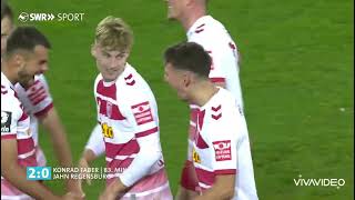 SSV Jahn Regensburg Tore der Hinrunde der 3 Liga Saison 20232024 ohne das Tor gegen Dynamo [upl. by Notfilc962]