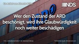 Wer den Zustand der ARD beschönigt wird ihre Glaubwürdigkeit noch weiter beschädigen [upl. by Cherian7]