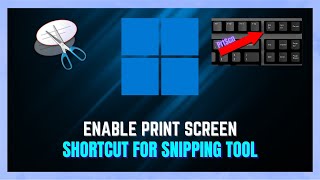 How to Enable Print Screen In Windows 10  Enable PrtScn For Snipping Tool In Windows 1011 [upl. by Rafaela]