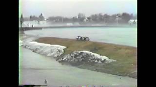 April Fools Flood 1987  SkowheganMadison Maine [upl. by Neetsirk205]