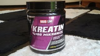 Hardline Nutrition KREATIN 300 GR [upl. by Aekim]