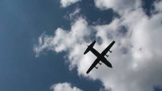 C 130 J Hercules Démo HD Paris Air Show 2009 Le Bourget  Acrobatics 7 LFTA [upl. by Renba181]