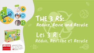 Las 3 R Reduce Reutiliza y Recicla Juego para aprender hábitos sostenibles [upl. by Neville365]