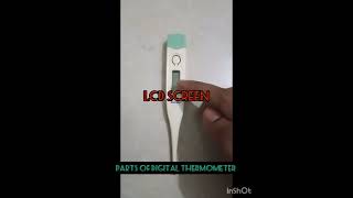 parts of digital thermometer viralvideo viewsshortsfeedhospitalnursingmusic [upl. by Alyek]