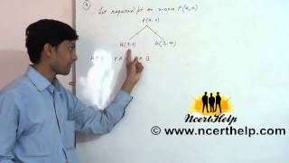 Find a point on the x axis which is equidistant from the points 7 6 and 3 4 [upl. by Lanoil]