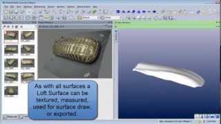 Tip  Creating a lofted surface [upl. by Eceerahs]