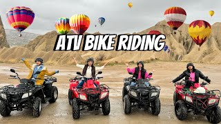 Thrilling ATV Bike Ride in Cappadocia 🇹🇷 Sistrology Fatima Faisal [upl. by Srini]