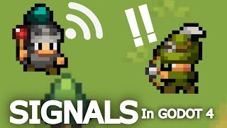 How to Use SIGNALS Correctly in Godot 4 everything to know [upl. by Luapnaes]