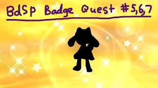 Three Full Odds Shiny Pokemon in BDSP Badge Quest [upl. by Imhskal]