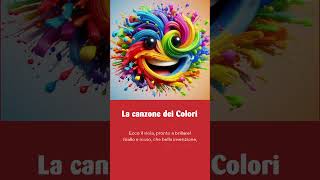 La Canzone dei Colori 🌈  Impariamo i Colori con Allegria  Canzone Educativa per Bambini” [upl. by Laup]