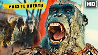 El Planeta de los Simios Nuevo Reino 2024 ¿Humanos y Simios Unidos o Enemigos Eternos RESUMEN [upl. by Grace297]