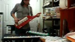 Cars by Gary Numan on Yamaha SHS10 keytar [upl. by Claudius810]