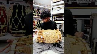 Floral Engraved Concert Dholaks  wwwSangeetStorecom [upl. by Lienad]