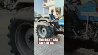 Powertrac Euro 4455 Test kisanautotractor powertrac euro4455 [upl. by Sculley]