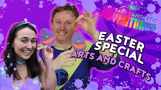 Easy Easter Egg Decorating Ideas For Kids Fun Arts amp Crafts Tutorial  CaptainFantasticcouk [upl. by Cammie]