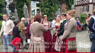 WeinfestEröffnung in Heppenheim [upl. by Leitnahs993]