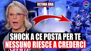 Cè Posta per Te quotmai accaduto primaquot puntata senza precedenti A cosa è costretta Maria De Filippi [upl. by Obmar576]