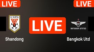 Shandong vs Bangkok United live efootball pes21 gameplay [upl. by Ymaj]