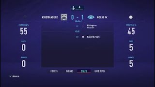 FIFA 21  Kristiansund v Molde FK Norgesmesterskapet Simulation Round 1 [upl. by Drice]