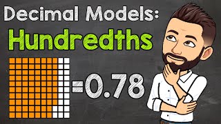 Decimal Models Hundredths  Math with Mr J [upl. by Elka]