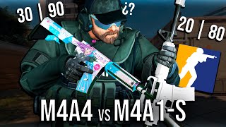 M4A4 vs M4A1S ¿QUÉ DEBERÍAS de USAR en CS2 y porqué [upl. by Shalne567]