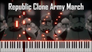 Republic Clone Army March Order 66  EPIC PIANO VERSION [upl. by Cruce]