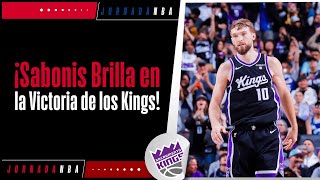 ¡El show de Domantas Sabonis ante los Lakers [upl. by Treble]