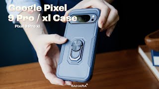 Best Protective Case for Google Pixel 9 Pro amp XL 2024  Kickstand amp Finger Grip [upl. by Aivle18]