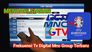 Frekuensi tv digital mnc group terbaruCara mencari siaran RCTI di set top box tv digital [upl. by Anilasor]