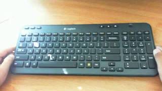 Logitech K360 Wireless Keyboard Like Apple Wireless Keyboard [upl. by Eilasor]